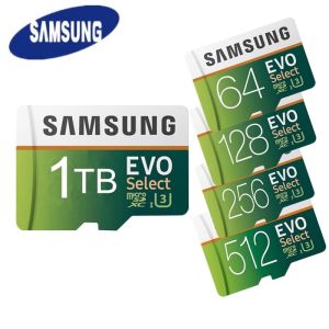 SAMSUNG EVO Select Micro SD Memory Card / 128GB / 256GB / 512GB / 1TB / 2TBFor Phones CCTV Dashcam  For Phone Drone Camera