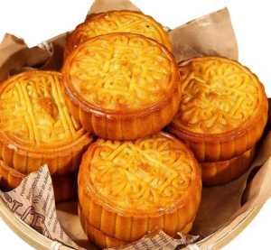 Fruit flavored mooncake egg yolk lotus seed paste limang kernels 500g1000g    月饼