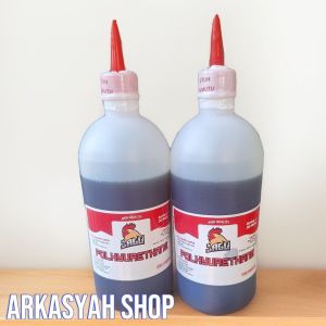 LEM PU JAGO 500GRAM 2 BOTOL SPESIAL KAYU BASAH DAN KERING (LEM CROT LEM MADU LEM BUSA LEM KAYU)