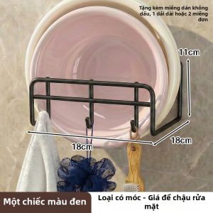 NIFENG | Kệ Treo Tường Không Cần Khoan Cho Bồn Rửa Mặt Phòng Tắm