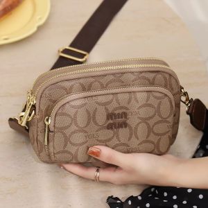 BAORUIFU | Vintage Print Crossbody Bag