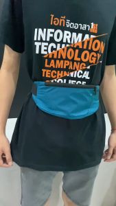 กระเป๋าคาดเอว ออกกำลังกาย น้ำหนักเบา ผ้าโพลีเอสเตอร์ ดีไซด์สวย เท่ห์ ไม่ซ้ำใคร มีช่องใส่ของอเนกประสงค์ คุณภาพดี 08-AP