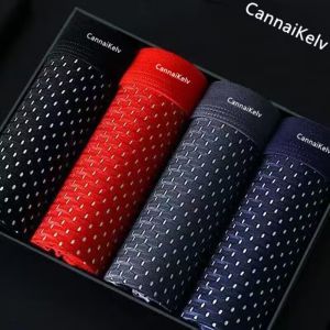 Black Graphene Antibacterial Modal Cotton Sports Boxer Shorts for Men Pure Cotton Ice Silk mid Waist U Design Youth Underwear