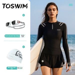 toswim | Bộ Đồ Bơi Chống Nắng Phân Thân Cho Kỳ Nghỉ Biển Lướt Sóng Suối Nước Nóng