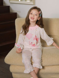 Princess Style Breathable Childrens Pajama Set
