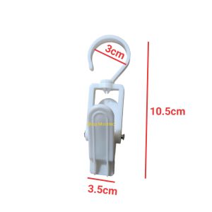 Móc treo Nón Vớ đầu móc xoay 360 độ (combo 10 cái )