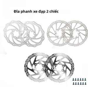 2 CHIẾC 160mm Xe Đạp Phanh Đĩa Cánh Quạt Thép Không Gỉ 6 Bu Lông Tương Thích Với MTB Xe Đạp Đường Bộ Và Hầu Hết Các Xe Đạp Má Phanh Đĩa Thủy Lực