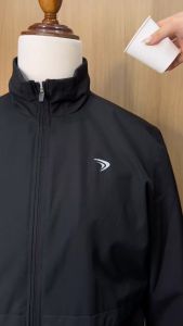 Áo khoác nam túi khóa ngược mặt viền ép line bạc - WAJKBD111M