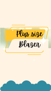 Oversized Plus Size Blazer for Women 2XL 3XL 4XL - Korean Style Casual Formal Office Jacket Elegant Workwear