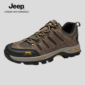 Jeep Mens Summer Anti slip Travel Shoes Breathable Outdoor Shoes Climbing Off road Hiking Sports Shoes