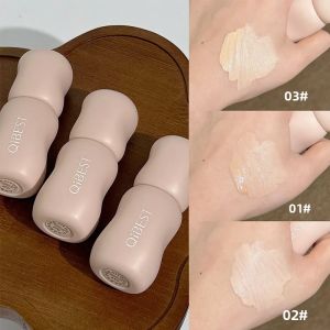 Kem Che Khuyết Điểm Dạng Lỏng Tự Nhiên QIBEST 4 Màu Dưỡng Ẩm Chống Nước Che Phủ Mụn & Quầng Thâm Nền Trang Điểm Mặt Hàn Quốc