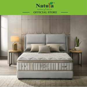 Natura Avo Gem 13" Mattress/Free Delivery/12-Year Warranty/Avocado Skincare Moisturizing Treatment/Active Biotic/Bio-based Memory Foam/7-Zone Support/Zero Motion Transfer