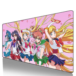 Bandai | Cool E-sports Mouse Pad S-Sailor Moon Smooth Flexible Rubber Gamer PC Computer Keyboard For CSGO Kawaii rug Mosuepad