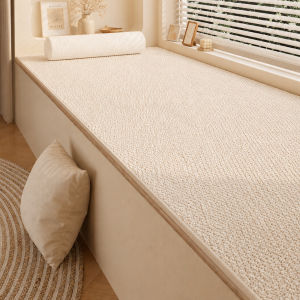xy | Flax-like Water-resistant Cat-proof Window Bench Cushion