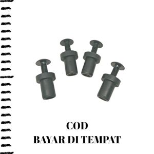 Baut well nut mur body karet visor assy set yamaha aerox nmax xride lexi