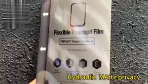 ANTI GORES HYDROGEL SPY PRIVACY HITAM GELAP REALME P3 5G REALME 14 5G 14T 5G