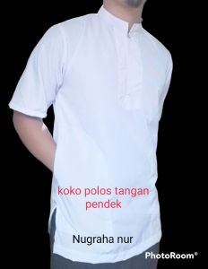 baju muslim pria tangan pendek