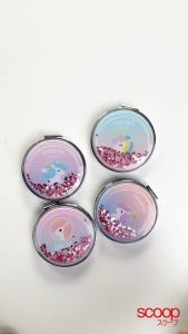 Pinky Bee Cermin Lipat Make Up Mirror Unicorn 65310900