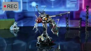 NEW Mechanical Mosquito Building Blocks Set Creative Animal Linkage Model Desktop Decoration Toy Birthday Gift for Boys & Girls