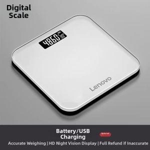 Lenovo | Home Use Compact Precise Rechargeable Smart Weight Loss Electronic Scale