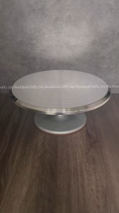 Cake Turntable - 12 inch Rotating Cake Stand with Anti-Slip base