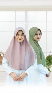 Hijab Best Seller Nafisa Dengan 45 Varian Warna Size XS Ori By Azkia Hijab