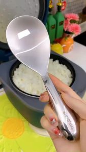 Vá múc cơm thìa đơm cơm bản lớn 7 cm inox 304 chất lượng tốt - muỗng canh - vá múc cơm - muỗng súp - muỗng và thìa ăn tiện lợi - Vá Múc Cơm - Thìa Múc Cơm -