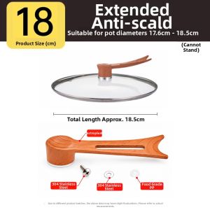 High Temperature Resistant Tempered Glass Pot Lid