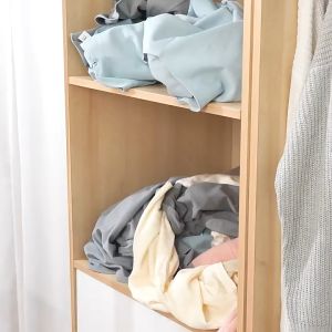 Foldable Clothes Storage Box Wardrobe Organizer Closet Drawer Cabinet for Pants Underwear Jeans Storage Basket with Handle Large Capacity