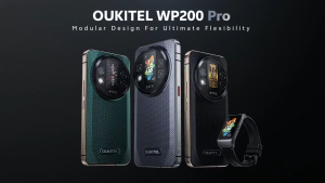Oukitel WP200 Pro 5G Rugged Phone Modular Design Detachable Earphone watch 24GB(Up to72GB)RAM+1TB 108MP Smartphone Android 15