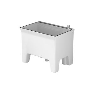 WEILANJINGDIAN | Classic All-in-one with Tap High Legged Mop Pool for Balcony