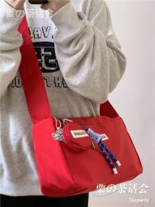 Japanese Style Ins Fancy Niche Style Retro Bags Minimalist Easiest for Match Large-Capacity Crossbody Bag Womens Casual Shoulder Bag Fashion