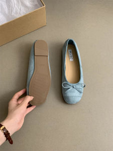 Silver Flats Flats Womens Spring & Fall French Retro Beanie Shoes Womens Flats Red Grandma Shoes Gentle Fairy Lady Pumps