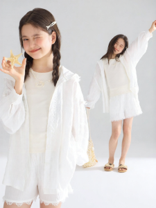 MUCMUKN | Lightweight Sunscreen Hooded Shirt Set