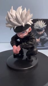 Action Figure JUJUTSU KAISEN : GOJO SATORU AI Ver. Miniatur Pajangan Mobil Mainan Topper Gojou JJK Yuji