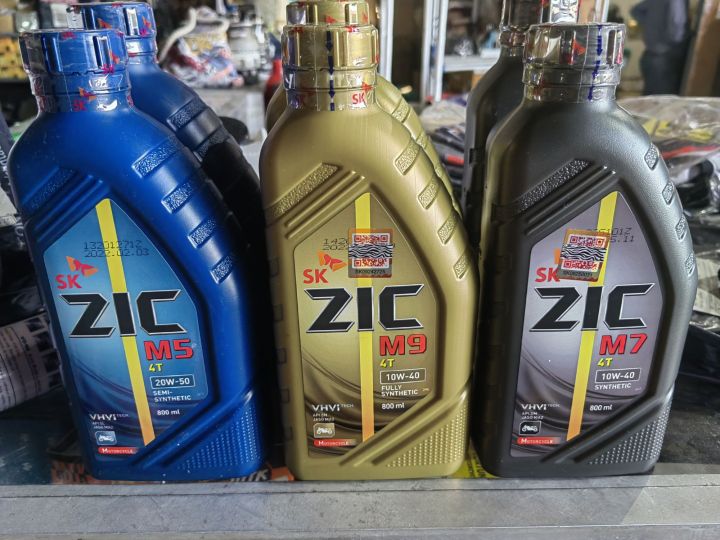 ZIC M5/M7/M9 MOTORCYCLE SYNTHETIC OIL | Lazada PH