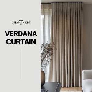 Dreamynight Home Verdana Blackout Curtain with Eyelet Rings - Minimalist Plain Color Privacy Panel