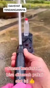 Semprotan Air Warna Hitam Spray Kepala Water Stream Hose Nozzle Semprot Tanaman Rumah Cuci Motor -Ss