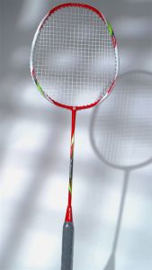 ALP Power 2pcs 4U G5 Original Design Full Carbon Fiber 22-26lbs Linear Badminton Racket Professional Offensive Racquet for Sports