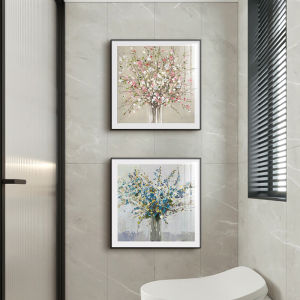 YASISHA | Elegant Floral Wall Art for Bathroom