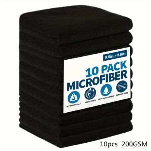 Premium Quality 3/5/10/20-Pack Cleaning Cloths - Soft Microfiber Towels for Kitchen Car & Desktop Cleaning - Stain Resistant