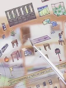 Ancient Scenery Decorative Stickers