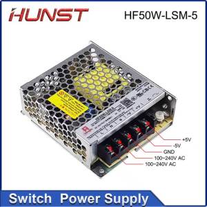 HUNST HF50W-LSM-5 Switching Power Supply 5V 10A 220V Suitable For Laser Marking Machine Control Card