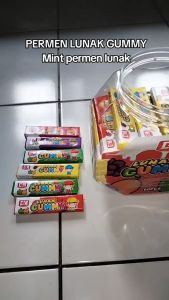 Lunak Gummpy Mint Permen Lunak Big Sugus DSM 1 toples Isi 60pcs