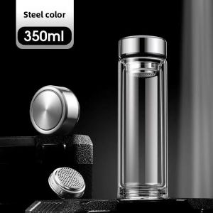 JOSEN LIGHTING | Insulated Large Capacity Borosilicate Glass Water Cup 1000ml