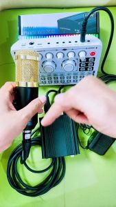 COD KIRIM CEPAT TaffSTUDIO Phantom Power 48V Microphone Mic Condenser 1 Channel Plus Adaptor Daya