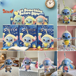 Hot/ Disney Stitch Eat Something Before Sleep Blind Box Mystery Bag Vinyl Plush Doll Toys Pendant Surprise The Monsters Gifts