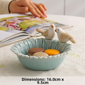 FENGBAI | Cute Bird Multi-function Ceramic Storage Plate