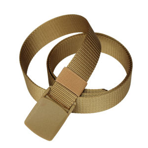 Thắt Lưng Da Kiểm Tra An Toàn Rộng 3.2 Cm Thắt Lưng Nylon Thông Dụng Cho Nam Nữ Quần Ngoài Trời Qua Cửa Điện Tử Không Sắt Không Kim Loại
