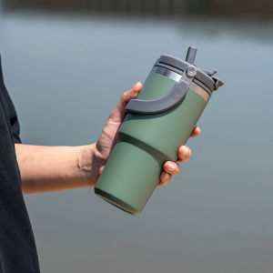 20/25/30oz Tyeso สแตนเลส Tumbler Thermo ขวดเย็นและร้อน Double-Layer ฉนวนถ้วยขนาดใหญ่ความจุรถแก้วท่องเที่ยว